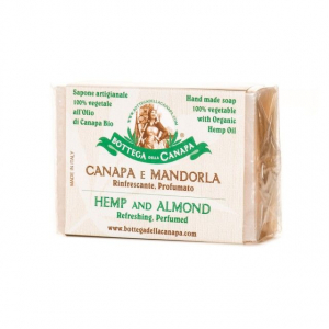 Sapun din canepa - Sapun organic din canepa cu migdale