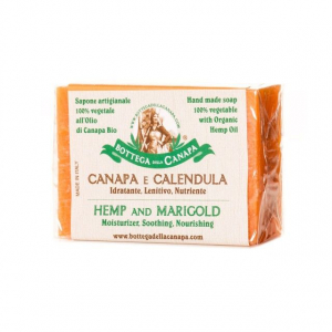 Sapun din canepa - Sapun organic din canepa cu calendula