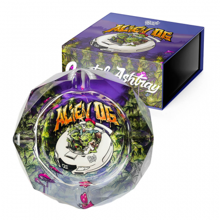 Accesorii - Scrumiera Best Buds, Sticla, Alien OG