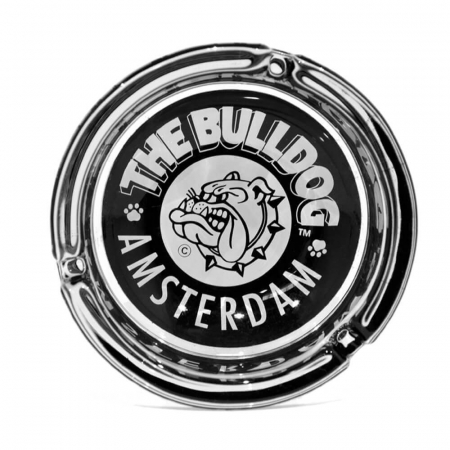 Scrumiera The Bulldog Amsterdam, Sticla, Negra [1]