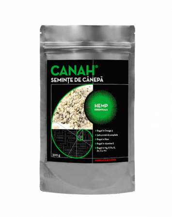Seminte de canepa - Seminte decorticate de canepa, CANAH, 300g
