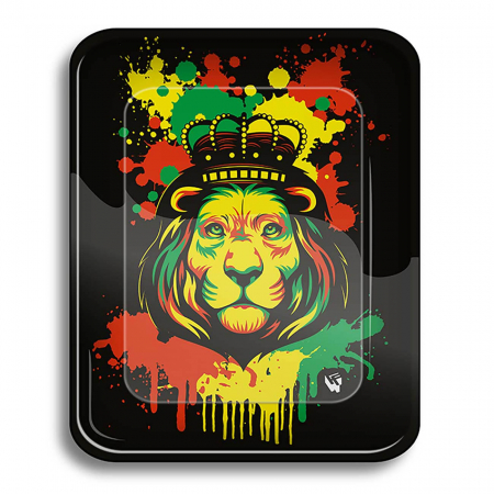 Tavi de Rulat - Tava de rulat 'Clipper', Rasta Stencil Lion