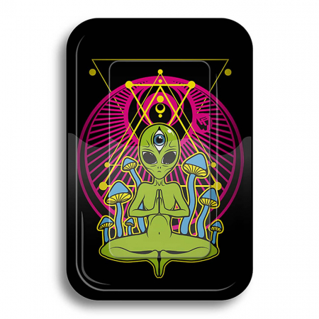 Accesorii - Tava de rulat 'Clipper', Trippy Alien