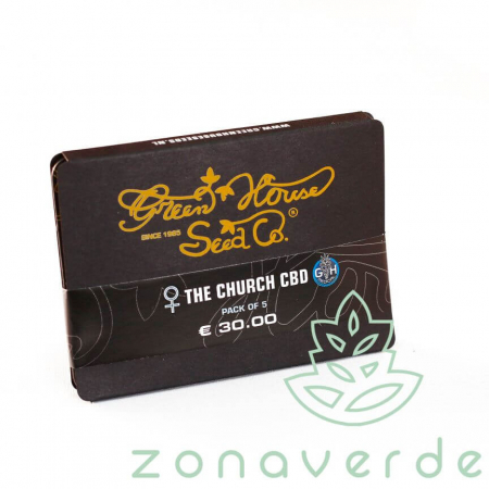 Seminte CBD - Seminte Canabis The Church CBD Feminized, 5 seminte