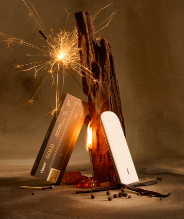 Tigara electronica, Ripple+, GOLD, Classic, fara nicotina, 1000 pufuri [4]