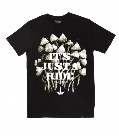 Tricouri - Tricou THTC Just A Ride - Canepa/Bumbac - Negru