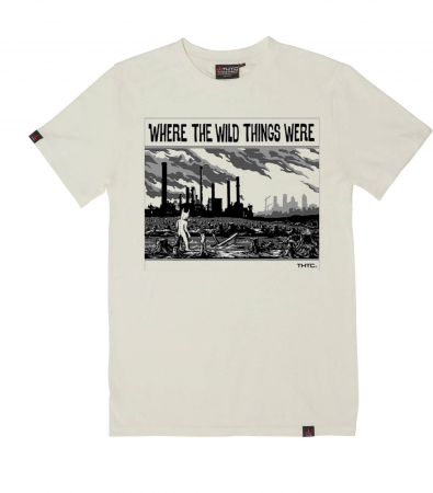 Tricouri - Tricou THTC Wild Things - Canepa/Bumbac - Natural
