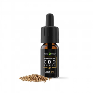 Ulei de canabis - Ulei CBD 3%, 300mg, Full Spectrum, PharmaHemp, 10ml
