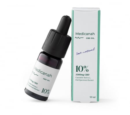 Ulei de canabis - Ulei de Canabis CBD 10%, 1000mg, Full Spectrum, Premium, 10ml