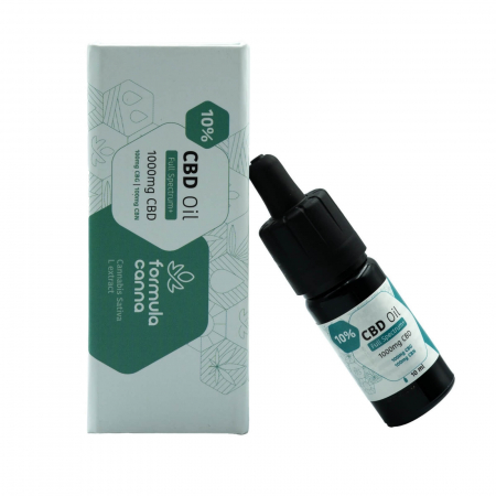 Ulei CBG - Ulei de Canabis CBD 10%, 1000mg, Premium Full Spectrum+, 10ml