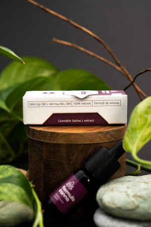 Ulei de Canabis CBD 20%, 2000mg, Premium Full Spectrum+, 10ml [2]