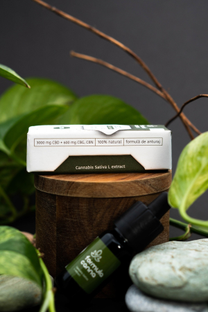 Ulei de Canabis CBD 30%, 3000mg, Premium Full Spectrum+, 10ml [2]