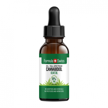 Ulei de canabis - Ulei CBD 3-30%, Premium, Masline, 10ml