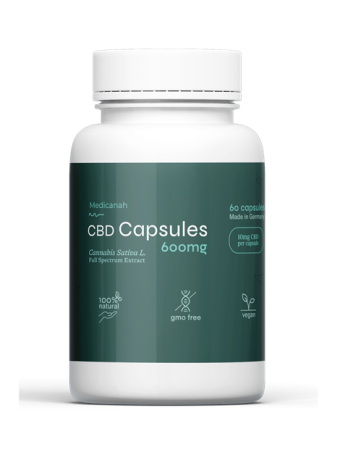 Canabis Oil Capsule CBD, Full Spectrum, 60 capsule, 10mg (600mg)