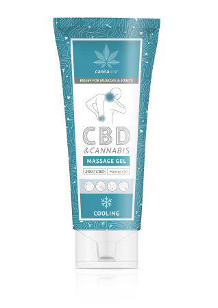 Cosmetice CBD - Gel racoritor CBD, Muschi și articulatii tensionate, Cannaline, 200mg
