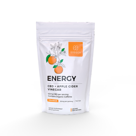 Dulciuri CBD - Jeleuri CBD, Endoca, ENERGY, Portocale,1200mg