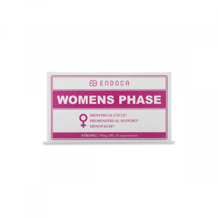 Cosmetice CBD - Supozitoare CBD, 500mg, Endoca, Menstruatie, 10 buc