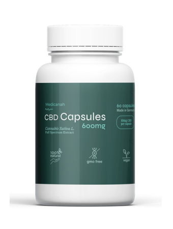 Capsule CBD - Canabis Oil Capsule CBD, Full Spectrum, 60 capsule, 10mg (600mg)
