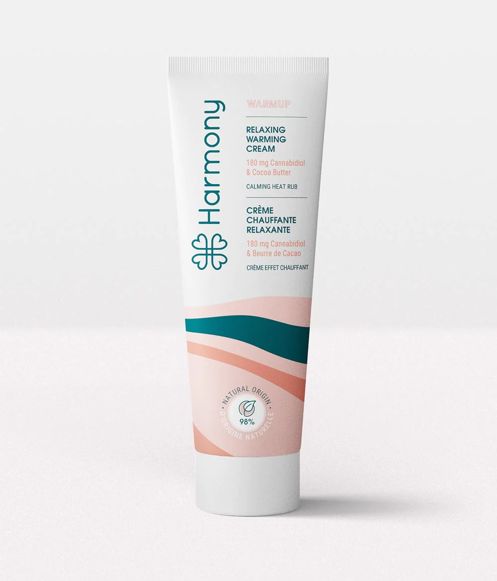 Cosmetice CBD - Crema CBD, 180mg , Harmony, Warmup, 60ml