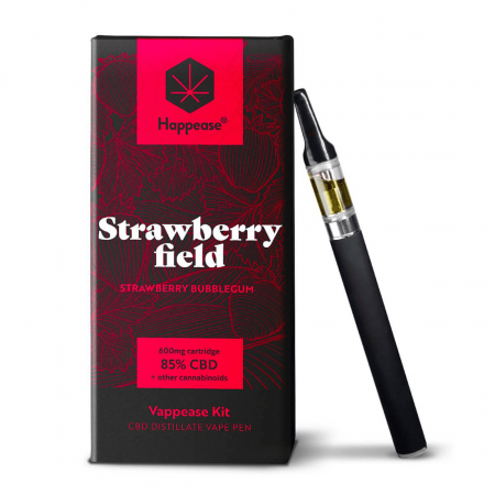 Vaporizator CBD - Vaporizator CBD 85%, HAPPEASE, Strawberry Bubblegum