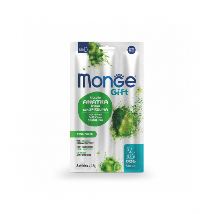 5441 MONGE D GIFT STICKS TRAINING DUCK SPIRULINE 45GR [1]