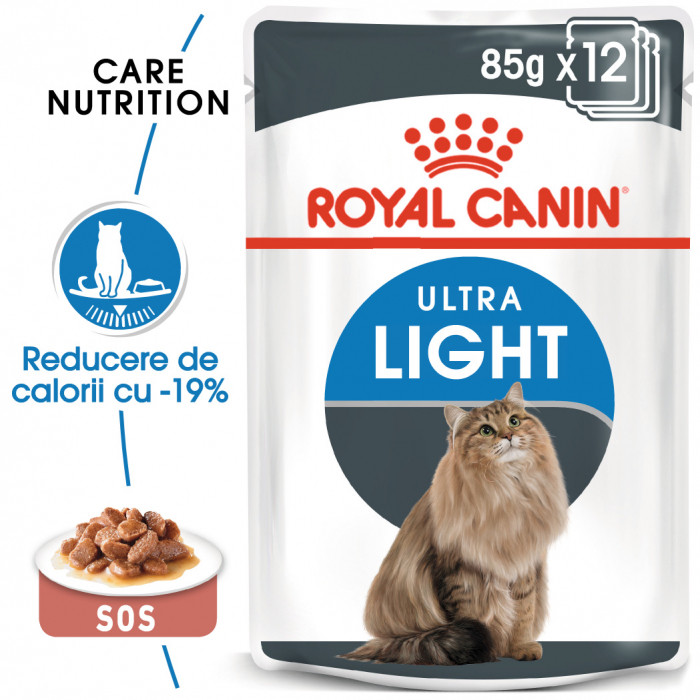 Royal Canin Ultra Light Gravy 12x85g [1]
