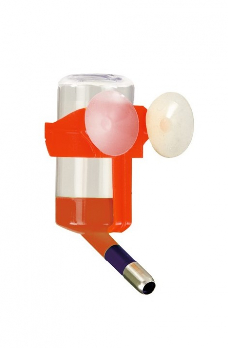 Adapator Transparent din Plastic cu Ventuza, 75 ml, Diferite Culori, 40235070 [1]