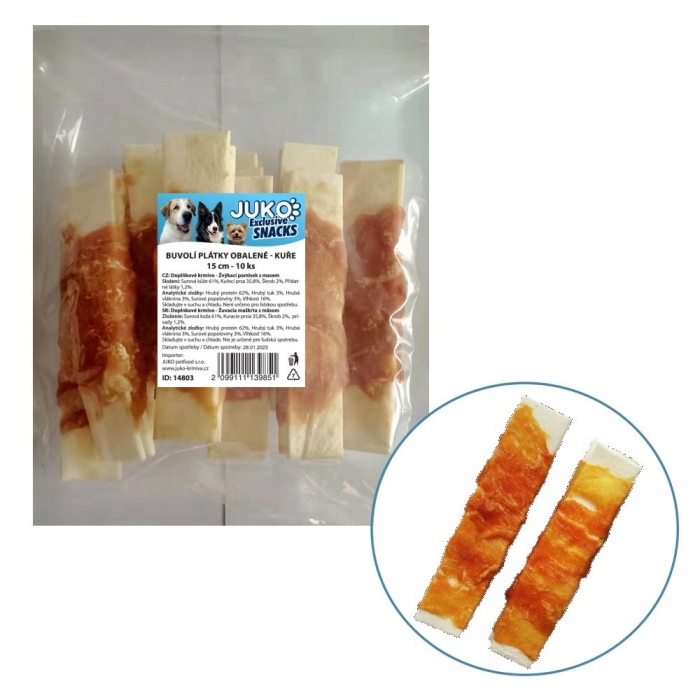 Batoane plate calciu & pui 480/500 g [1]