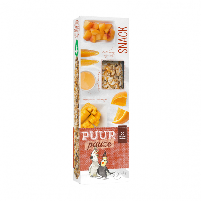 (-10%) Batoane Puur Pauze pentru Nimfe cu Caise si Mango, 2 buc, 140 g, L654888 [1]