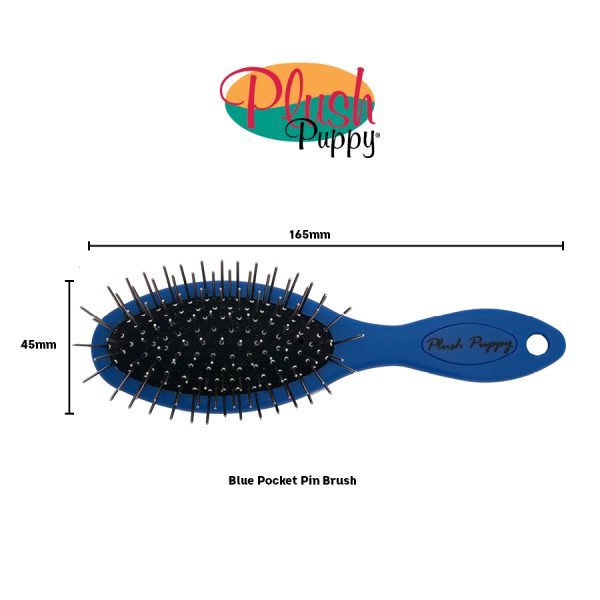 Blue Pocket Pin Brush [3]