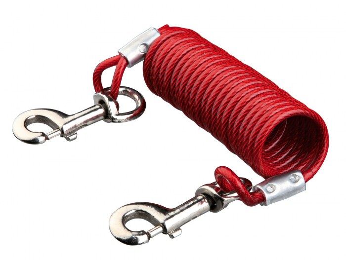 (-15%) Cablu Spiralat, 5 m, pana la 50 kg, Rosu, 22945 [2]