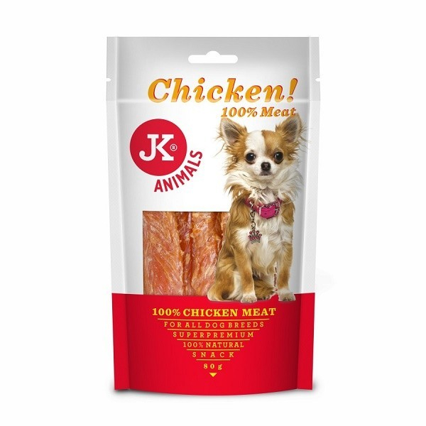 Carnita pui fasii 80 g/pac Jk [1]