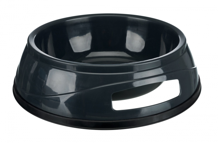Castron Plastic, Antiderapant, Greu, 0.3 l/12 cm, Diferite Culori, 24950 [2]