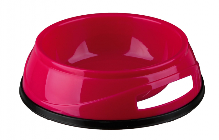 Castron Plastic, Antiderapant, Greu, 0.75 l/16 cm, Diferite Culori, 24952 [1]