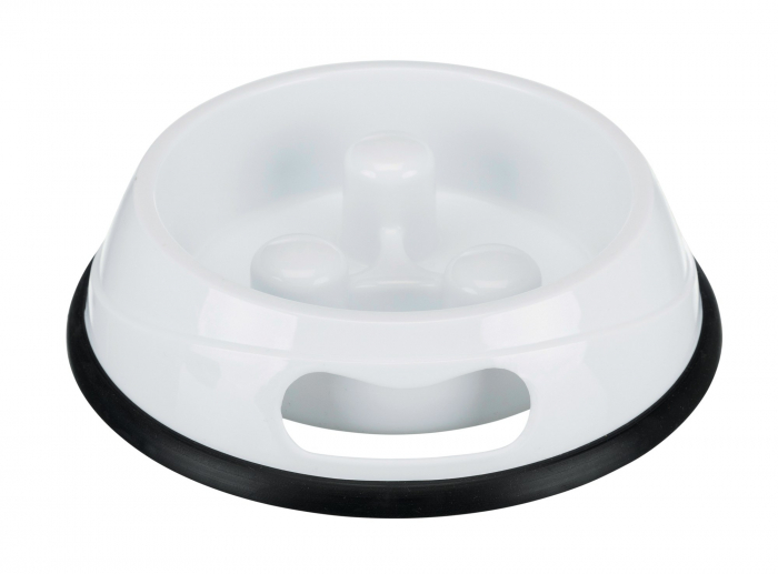 Castron Plastic Pentru Hranire Lenta 0.45 l/20 cm, Diverse Culori, 25031 [1]