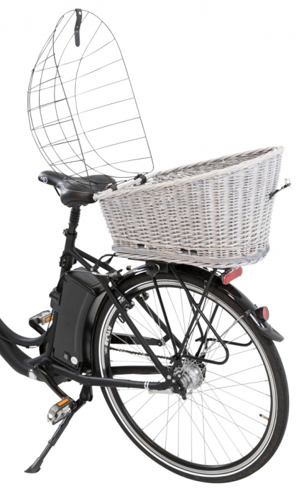 (-15%) Cos pentru Bicicleta, 35 x 49 x 55 cm, gri, 13114 [2]