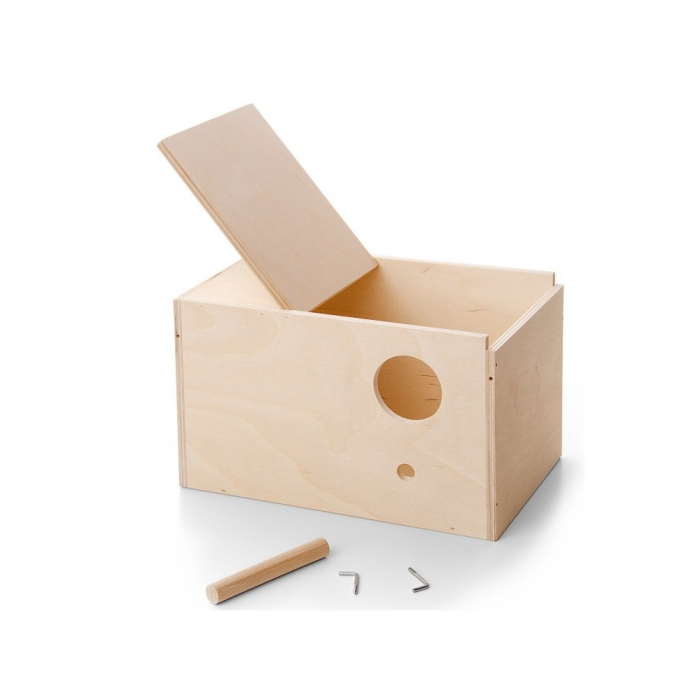 Cuib pasari din lemn 22/13,5/14 cm [2]