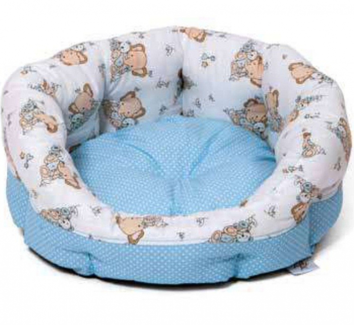 Culcus puppies santorini albastru 45 cm [1]