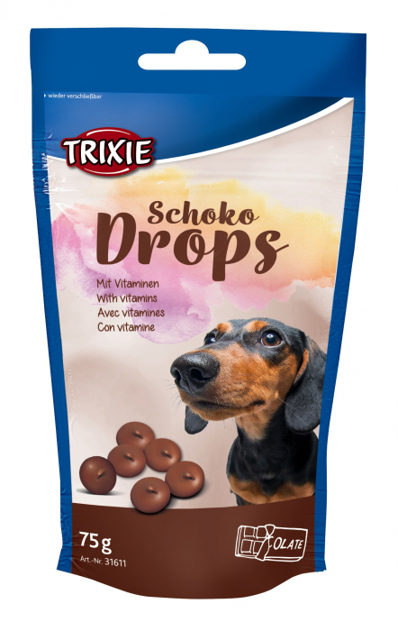 Recompense Pentru Caini, Drops Cu Ciocolata, 75 g, 31611 [2]