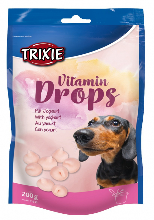 Recompense Pentru Caini, Dropsuri De Vitamine Cu Iaurt, 200 g, 31643 [2]