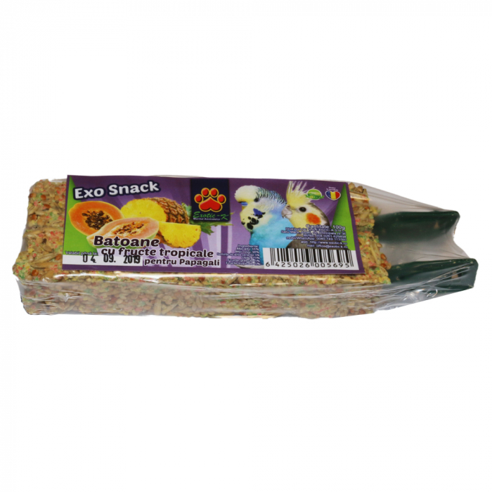 Exo Baton pentru Pasari cu Fructe Tropicale 2 buc 140 g (641071) [1]