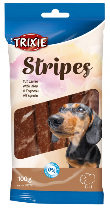 Recompense Pentru Caini, Batoane Moi Stripes Cu Miel, 10 buc/100 g, 31772 [2]