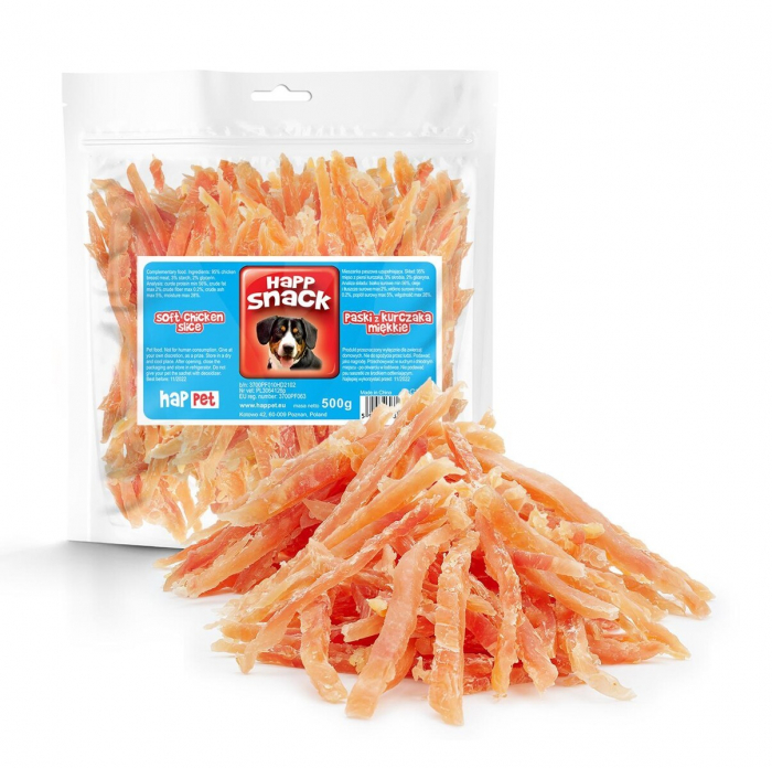 Fasii soft carne de pui 0,5 kg [1]