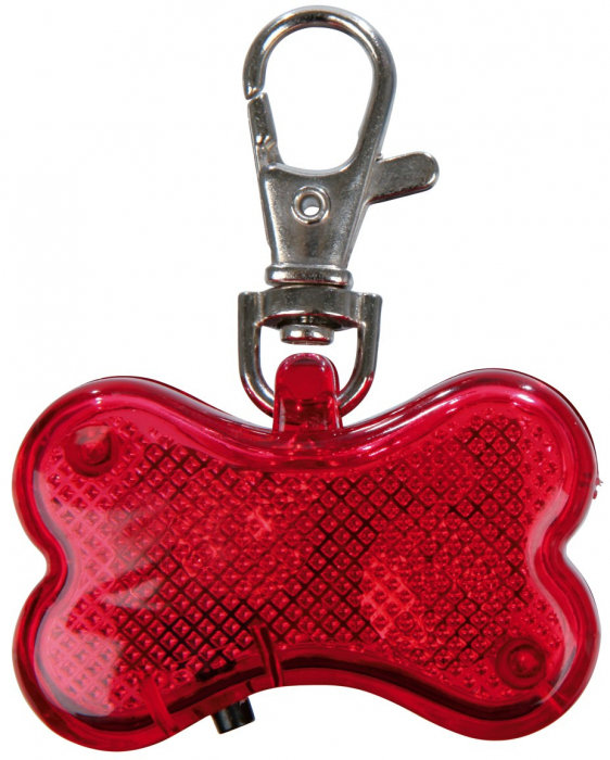 Flasher Cu Adresier, Forma De Os, 4.5x3 cm Rosu 1342 [2]