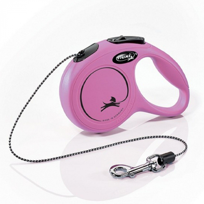 Flexi clasic basic snur 3 m/8 kg SX roz [1]