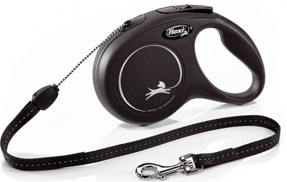 Flexi clasic basic snur 5m/12kg S negru [1]