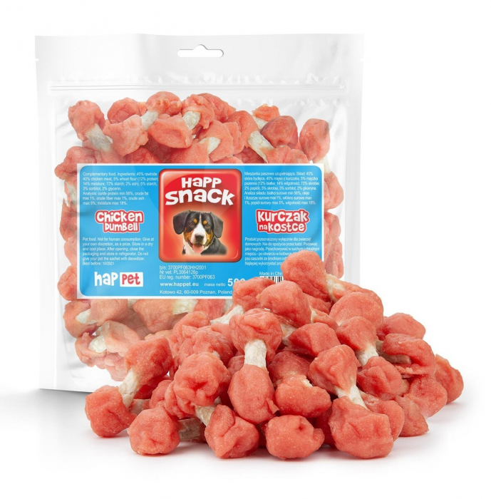 Gantera cu carnita pui 0,5 kg [1]