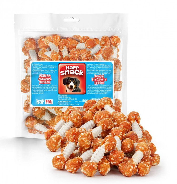 Gantere pui & orez 500 g [1]