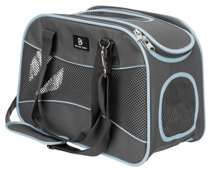 (-20%) Geanta De Transport, Alison, 20x29x43 cm, Pana la 8 kg, Gri/Albastru, 28856 [2]