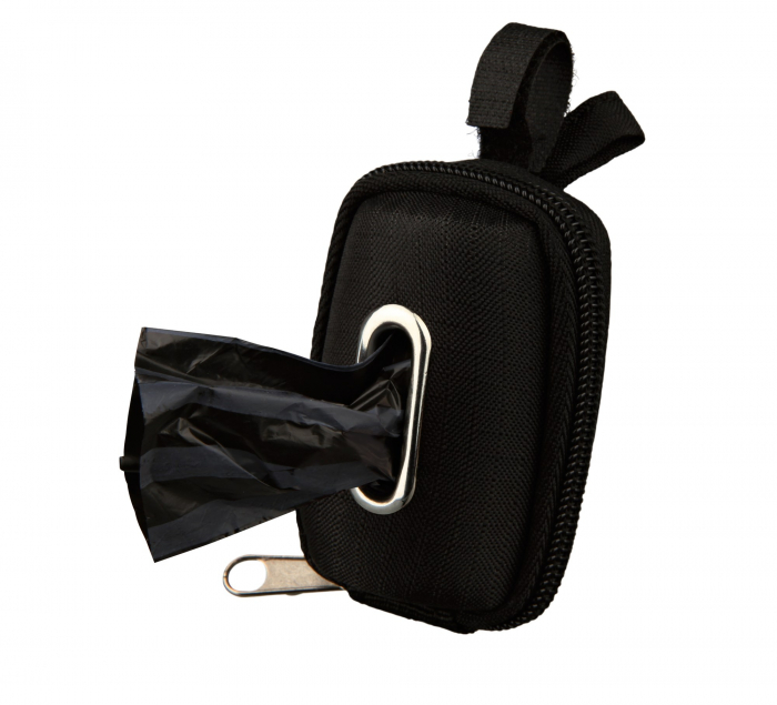Dispenser Pungi Igienice, Cu Husa Din Piele Artificiala, 1 rola/20 buc, Diverse Culori, 22849 [2]